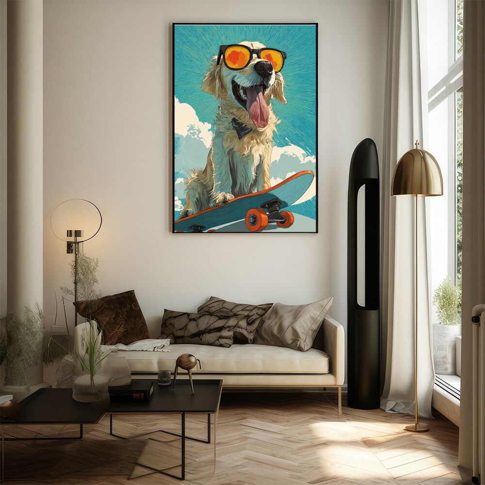 A1サイズ（約59x84cm）】【lm-poster-1918】【フレーム付き】カラフル