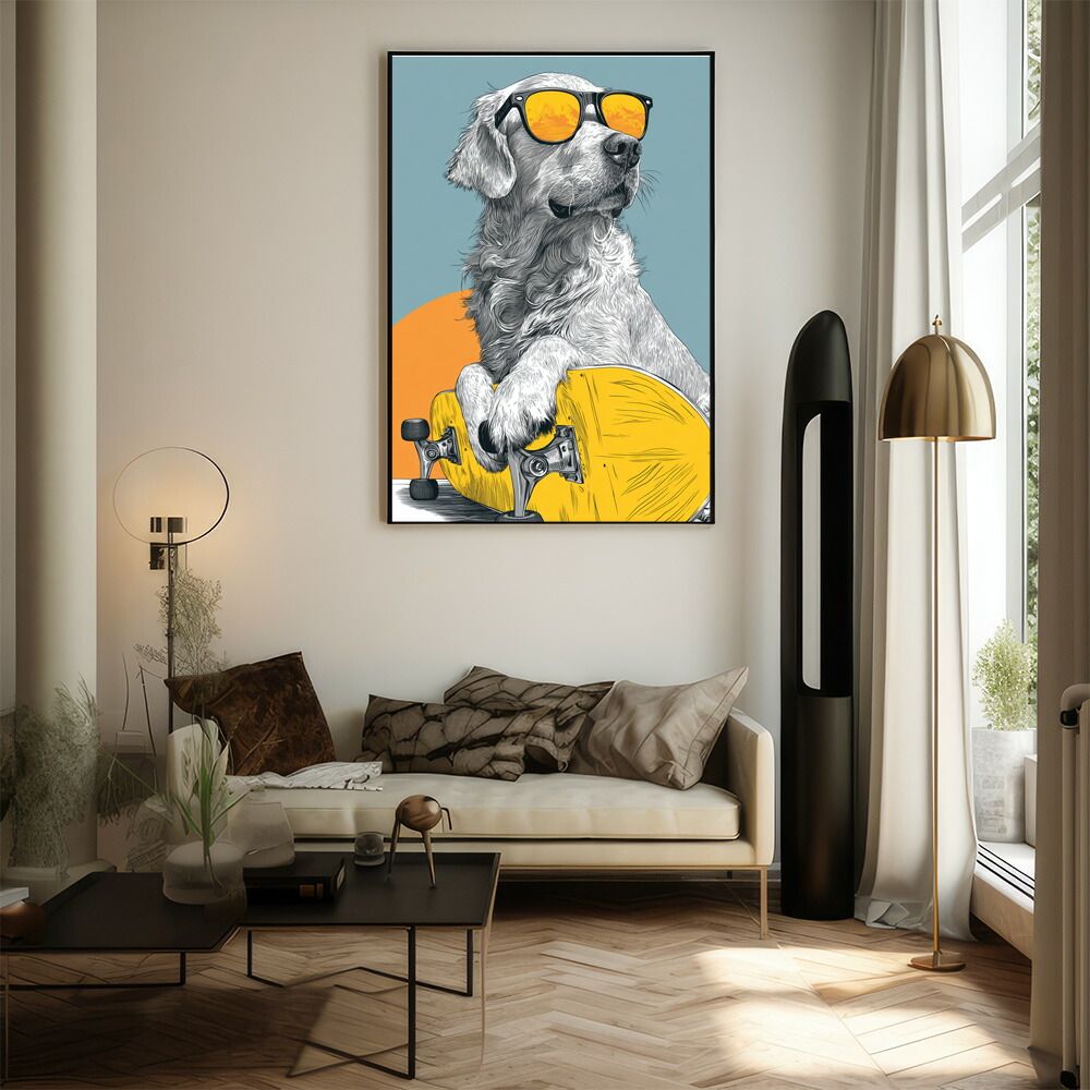 B2サイズ（約51x73cm）】【lm-poster-1904】【フレーム付き】カラフル