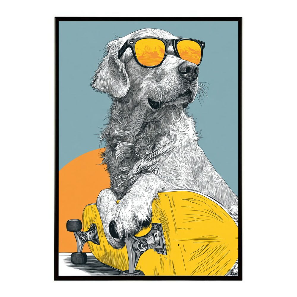 B2サイズ（約51x73cm）】【lm-poster-1925】【フレーム付き】カラフル