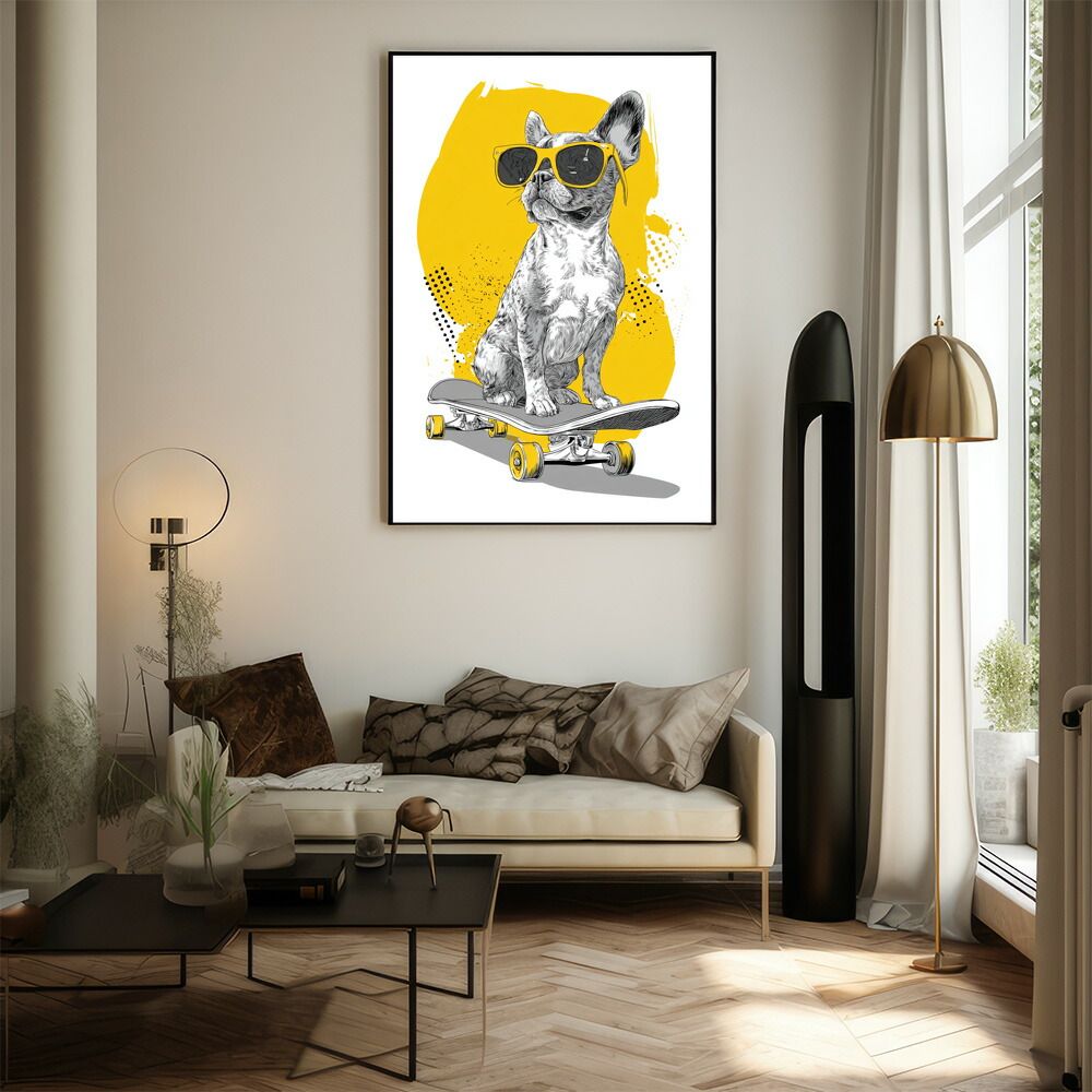 A3サイズ（約30×42cm）】【lm-poster-1931】【フレーム付き】カラフル