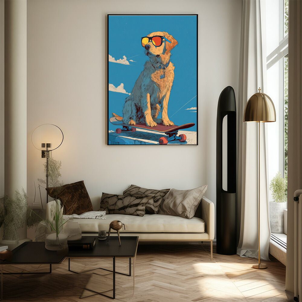 A2サイズ（約42x59cm）】【lm-poster-1932】【フレーム付き】カラフル