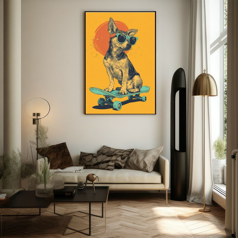 A1サイズ（約59x84cm）】【lm-poster-1935】【フレーム付き】カラフル