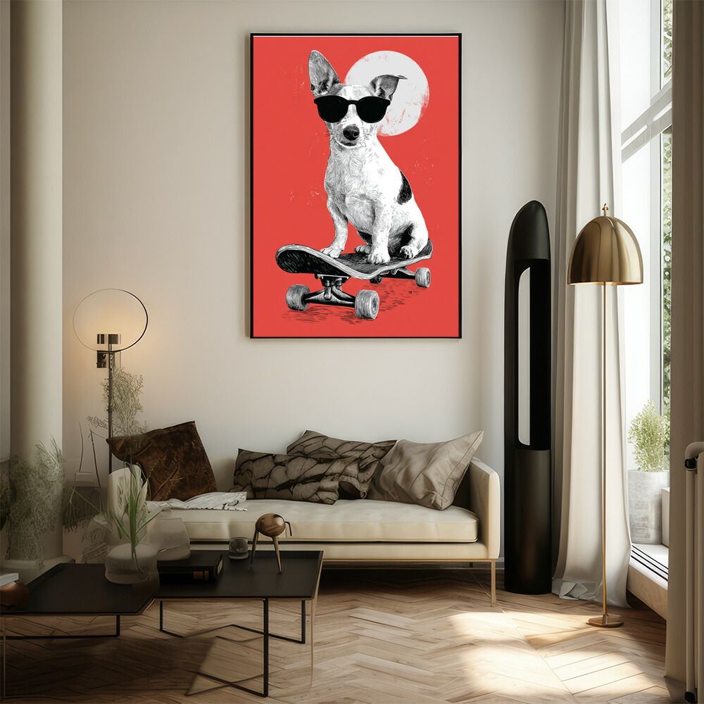 B2サイズ（約51x73cm）】【lm-poster-1939】【フレーム付き】カラフル