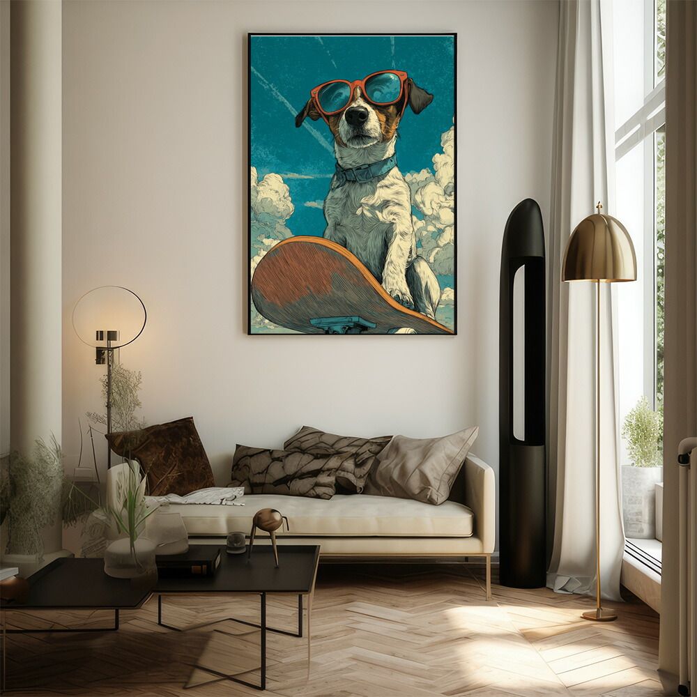 A1サイズ（約59x84cm）】【lm-poster-1945】【フレーム付き】カラフル