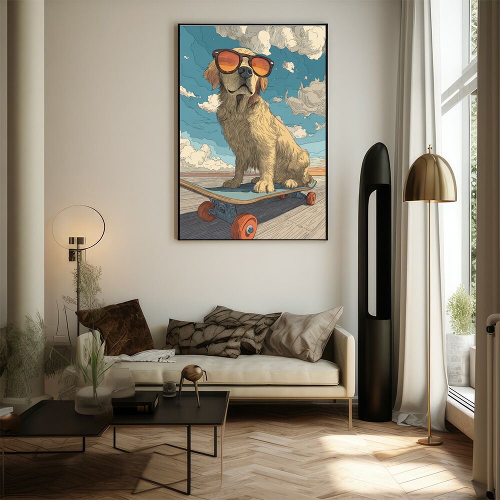 A1サイズ（約59x84cm）】【lm-poster-1952】【フレーム付き】カラフル