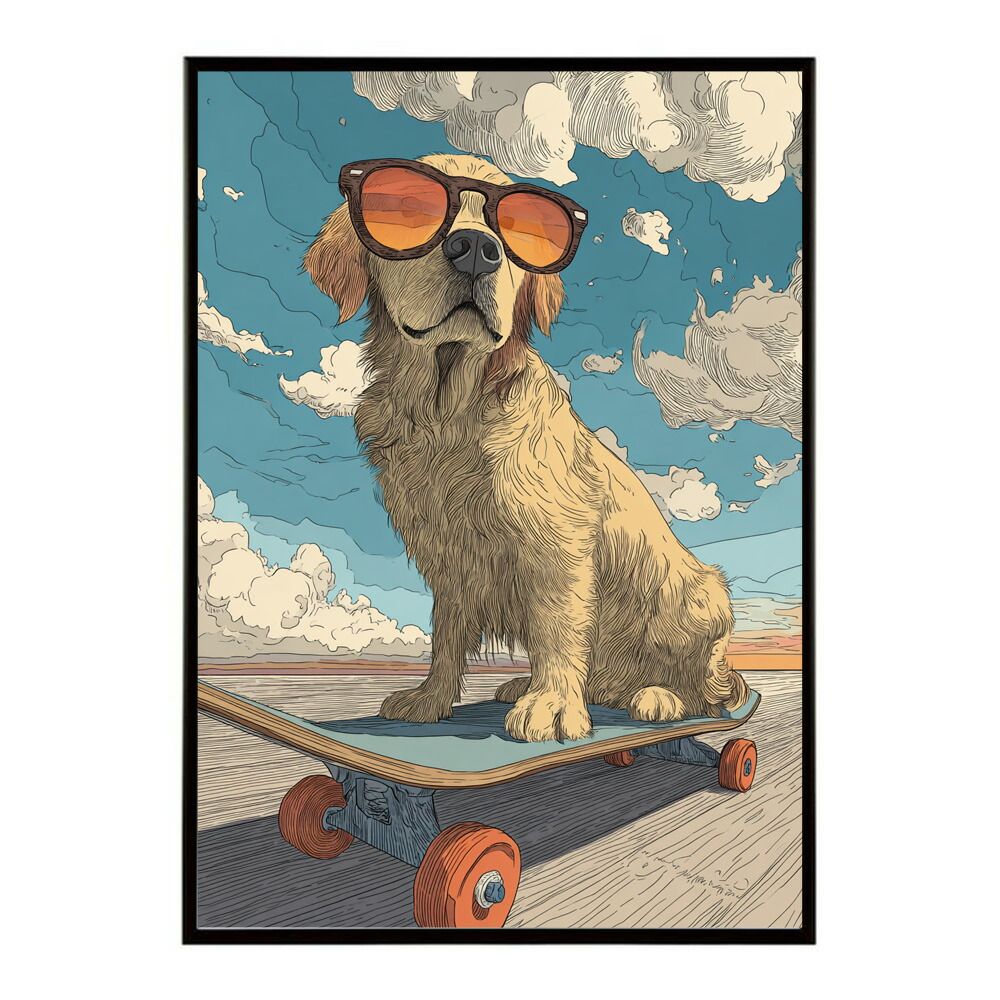 B2サイズ（約51x73cm）】【lm-poster-1881】【フレーム付き】カラフル