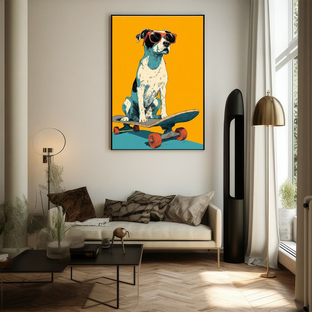 A1サイズ（約59x84cm）】【lm-poster-1971】【フレーム付き】カラフル