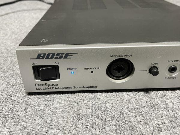 BOSE IZA250-LZ中古動作品 ハイレゾ対応 一体型ゾーンアンプ ボーズ BOSE IZA250-LZ中古動作品 ハイレゾ対応 一体型ゾーンアンプ ボーズ
