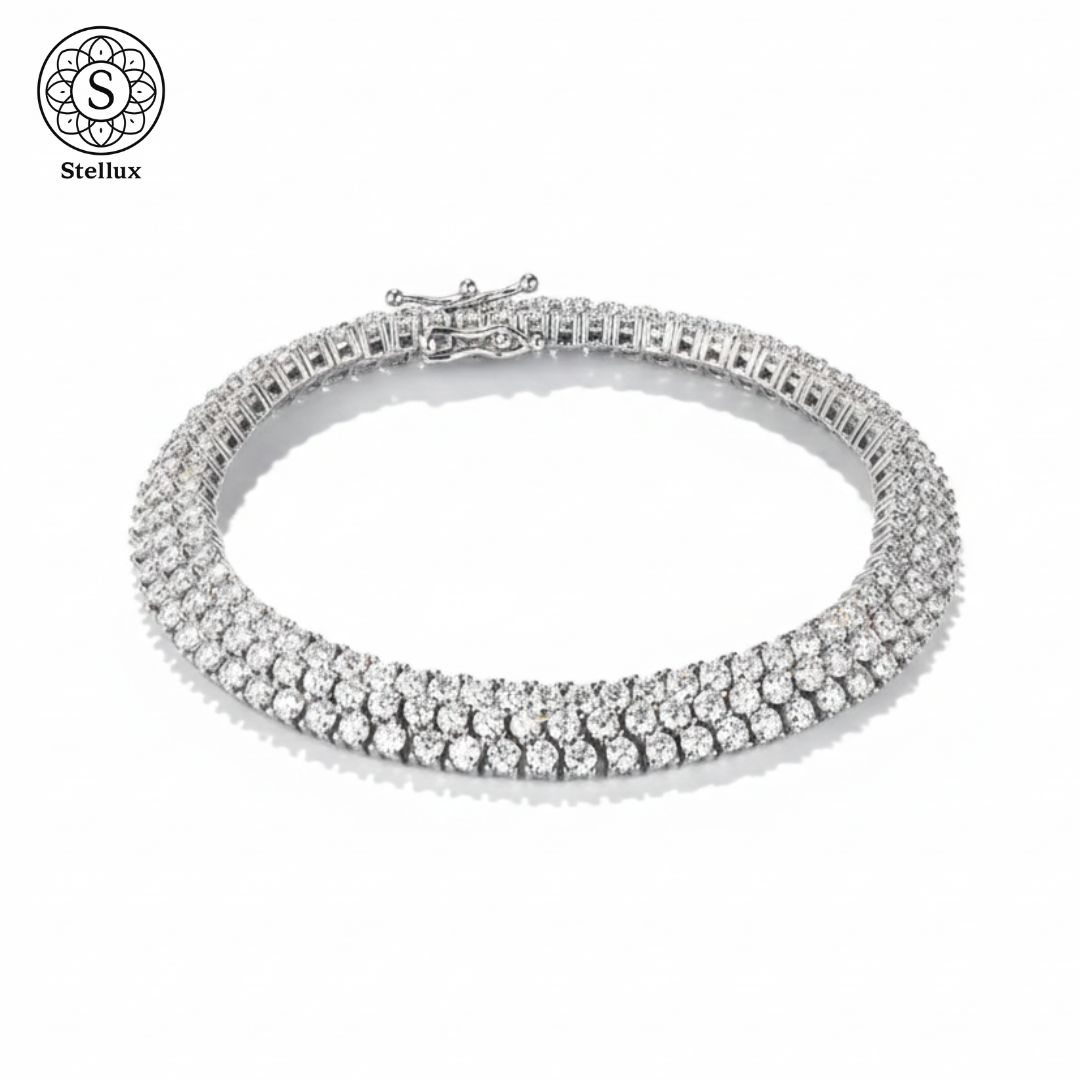 最旬トレンドの本命ジュエリー】DカラーVVS1モアサナイト・テニス