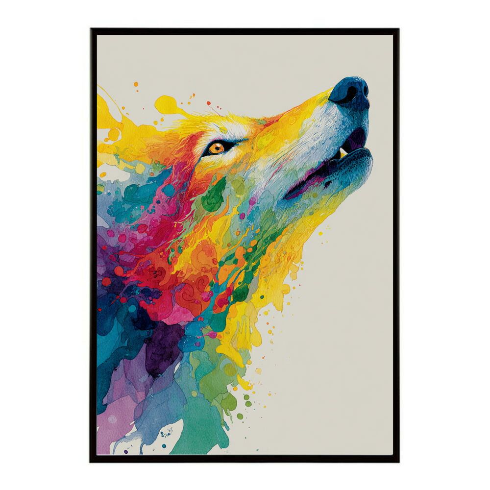 B4サイズ（約25x36cm）】【lm-poster-1990】【フレーム付き】アーティ