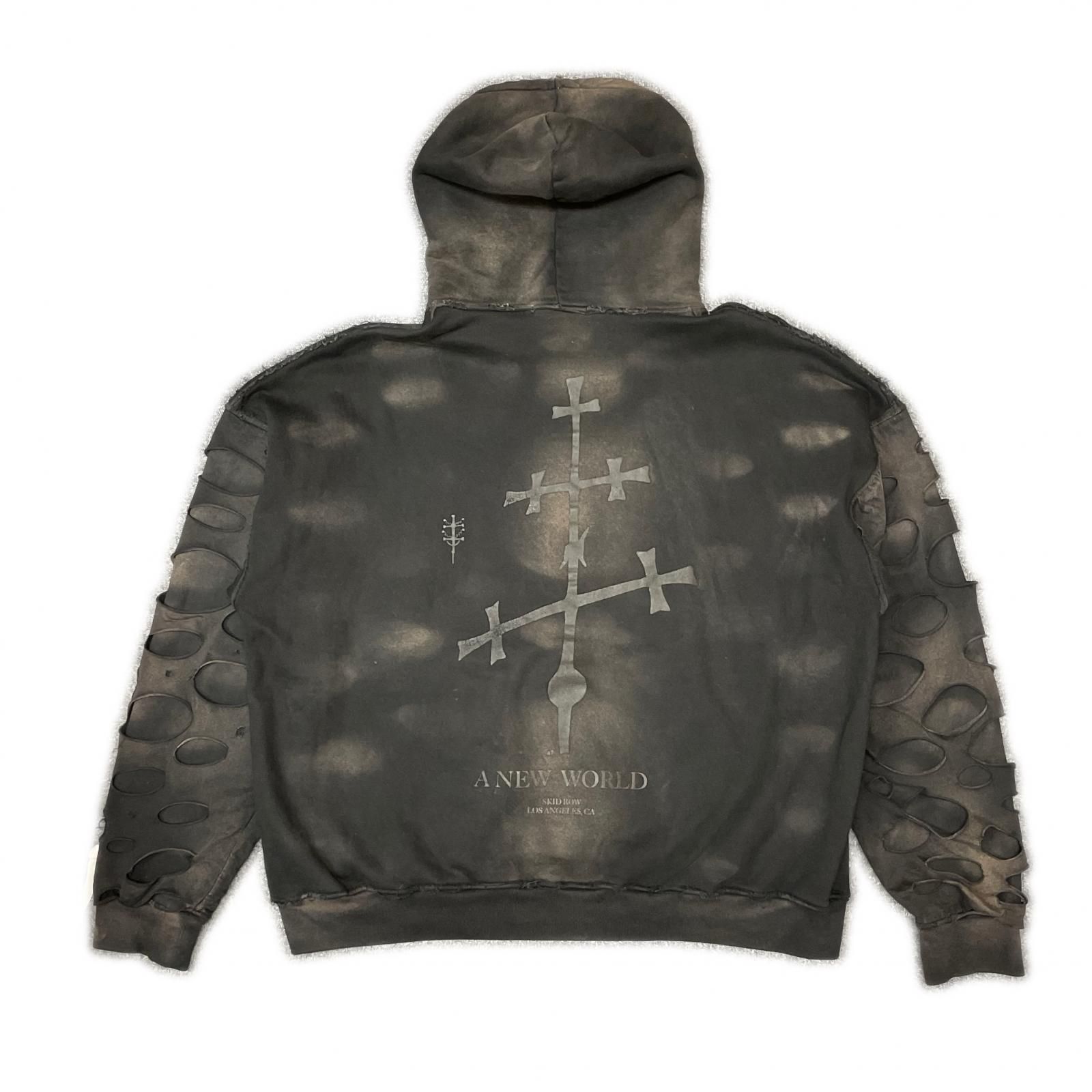 参考上代97,900円 ALEXANDER DIGENOVA 25SS A NEW WORLD HOODIE ニュー