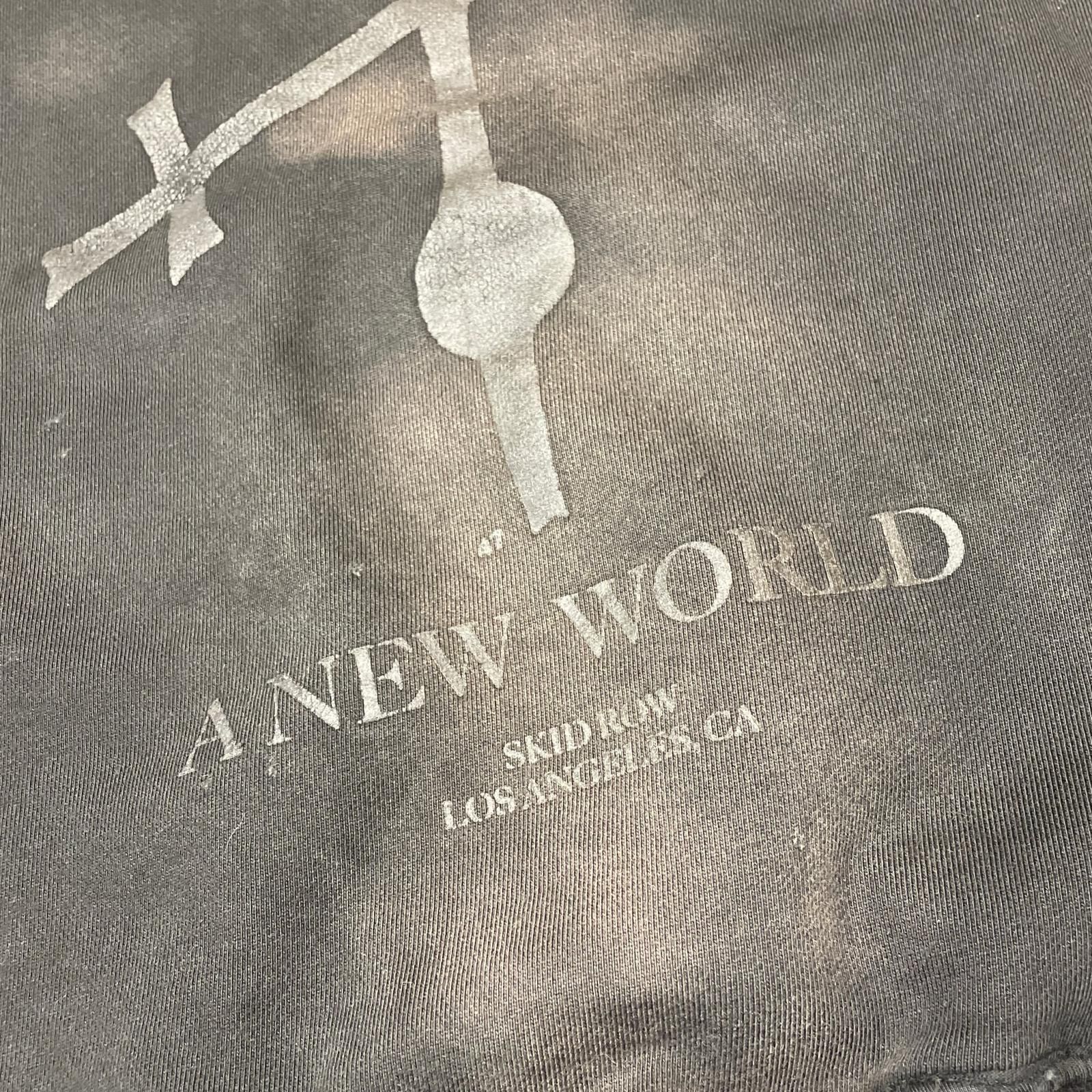 参考上代97,900円 ALEXANDER DIGENOVA 25SS A NEW WORLD HOODIE ニュー 