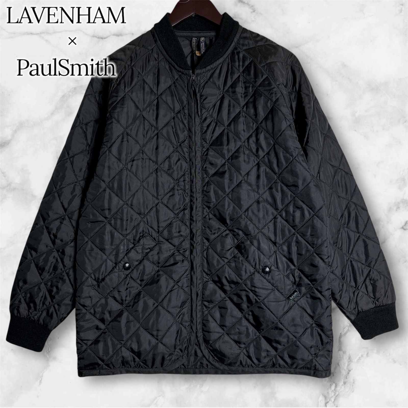 Paul Smith × LAVENHAM キルティングジャケット Mサイズ ブラック 黒