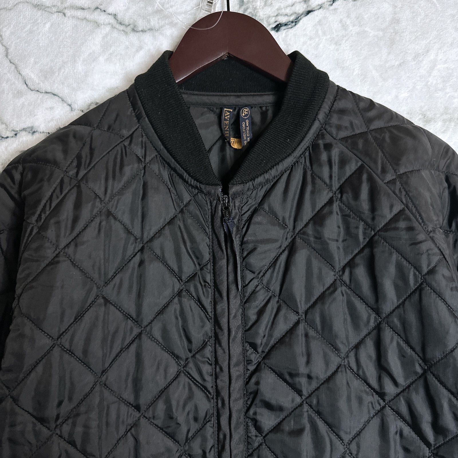 【超希少】イギリス製 ポールスミス × ラベンハム M キルティングジャケット Paul Smith × LAVENHAM キルティングジャケット Mサイズ ブラック 黒