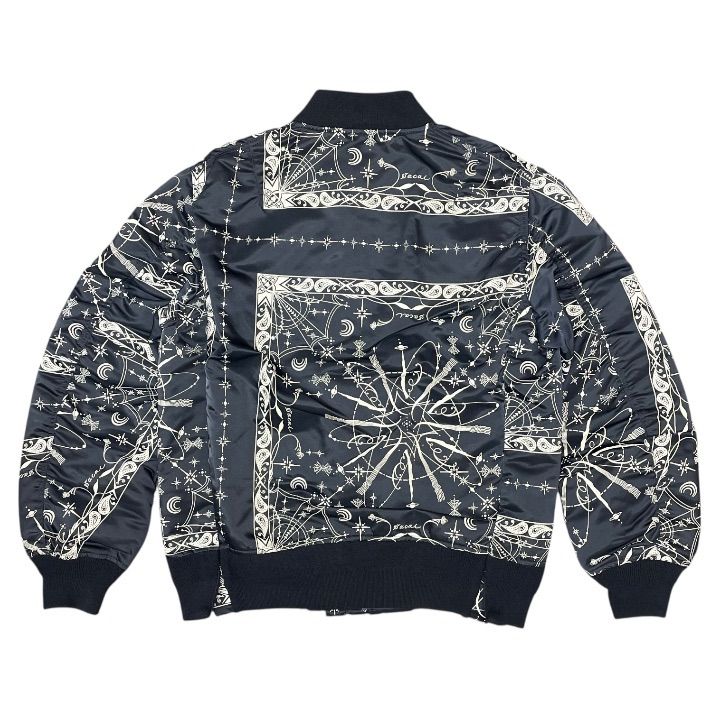 sacai Dr.woo ブルゾン　MA-1 サカイ　ドクターウー　ジャケット Sacai × Dr.woo 20AW BANDANA PRINT MA-1 ボンバージャケット サカイ