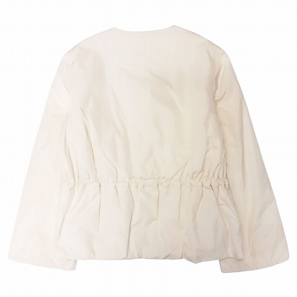 極美品 MONCLER GAMME ROUGE モンクレール ガムルージュ ノーカラー