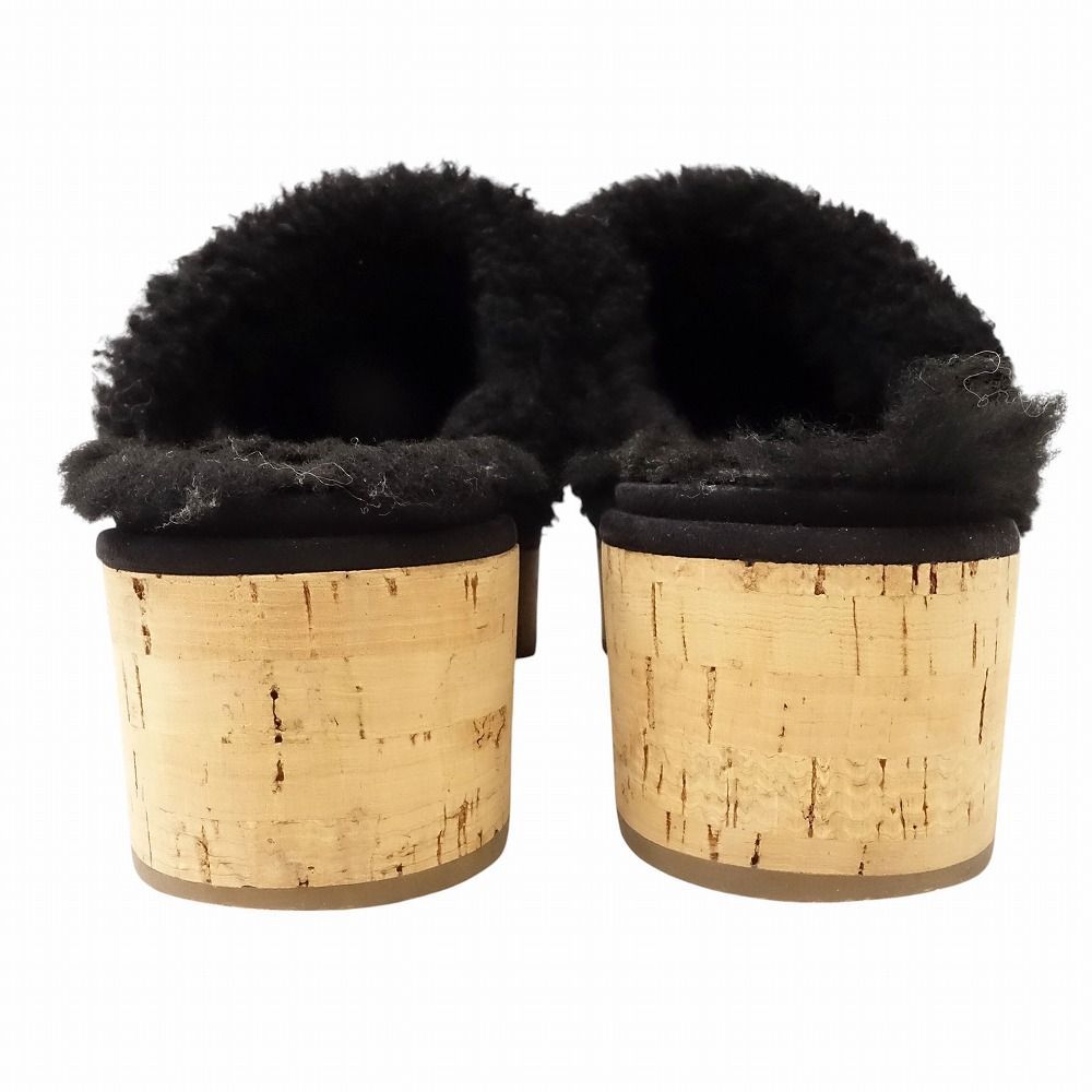 良品 CHANEL シャネル クロッグ ターンロック ココマーク マトラッセ