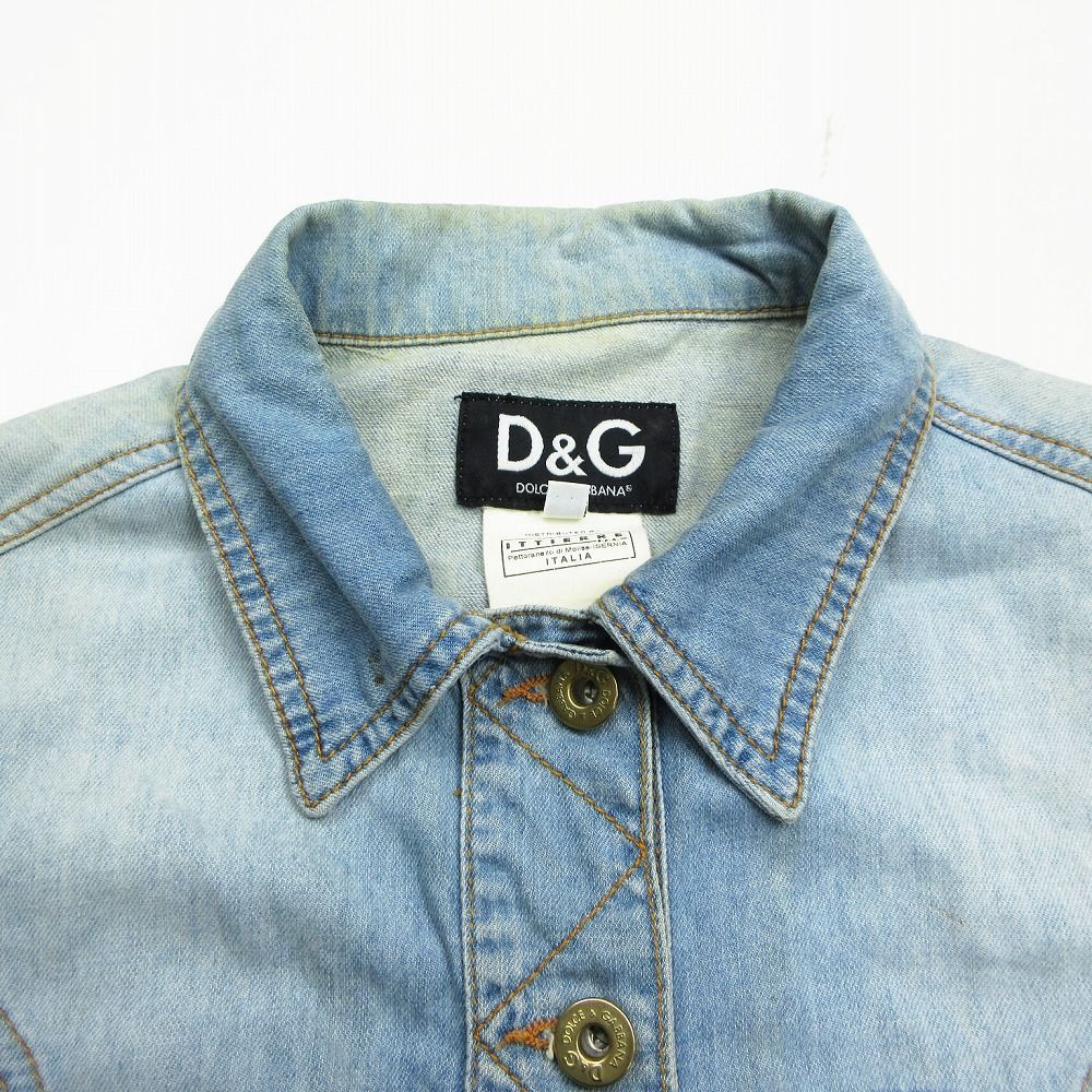 Dolce & Gabbana ドルチェ&ガッバーナ　ショート丈ジャケット Dolce＆Gabbana】ドルチェアンドガッバーナ『レザーライダース