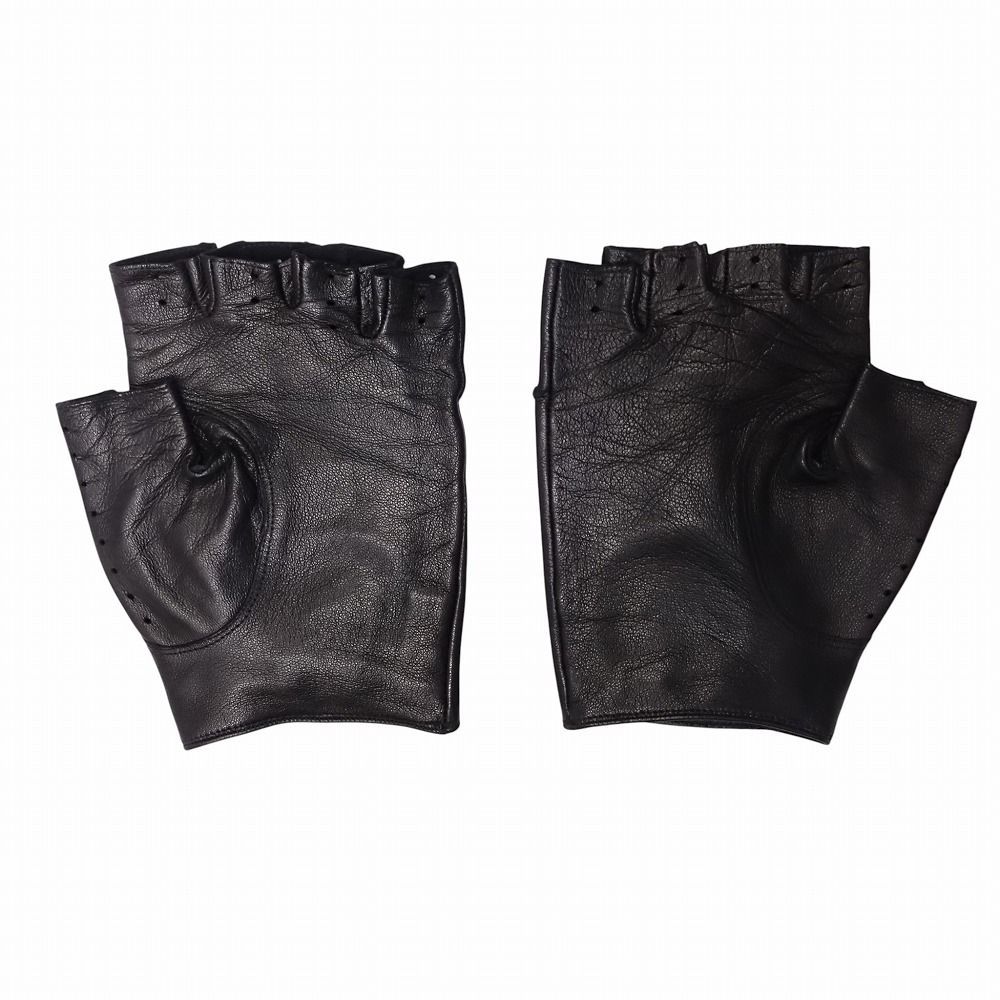 Archive 00 s Dior homme by Hedi Slimane 03 aw luster ディオールオム エディ期 ラスター期 レザーグローブ 手袋 黒 メンズ TNT