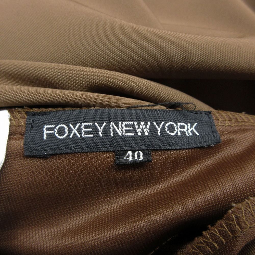 FOXEY NEWYORK フォクシーニューヨーク 22641 ワンピース ノースリーブ