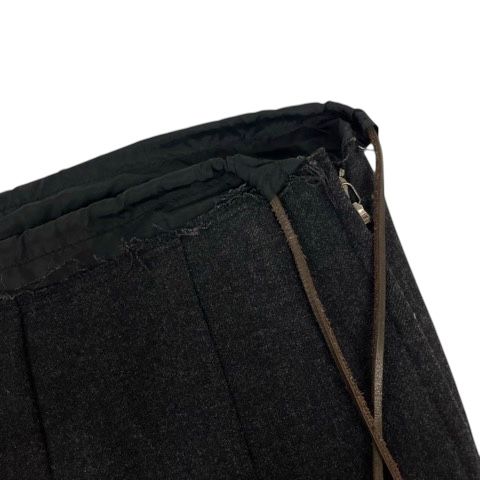 プラダスポーツ 売れ筋 PRADA SPORT スカート プリーツ フレア ウール