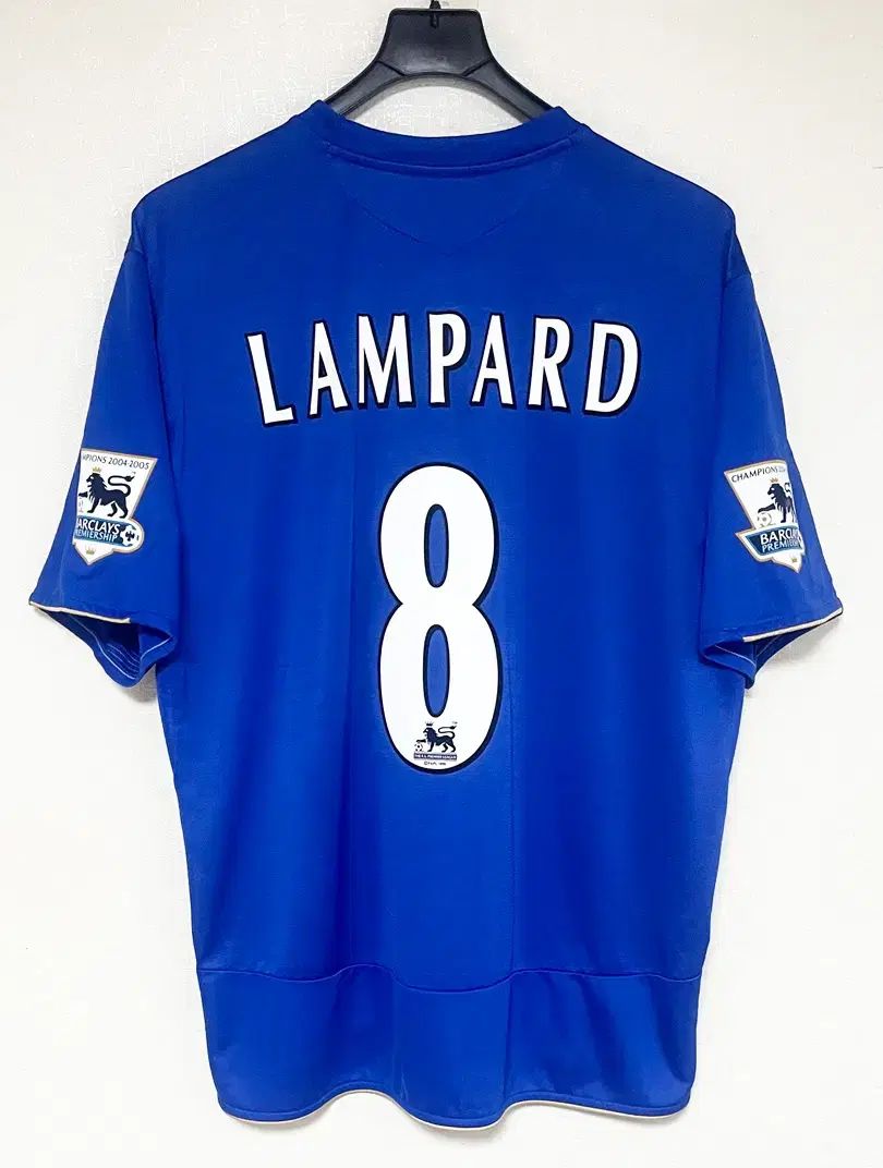 3XL) アンブロ チェルシー 05/06 100周年 HOME シャツ ランパード No 8