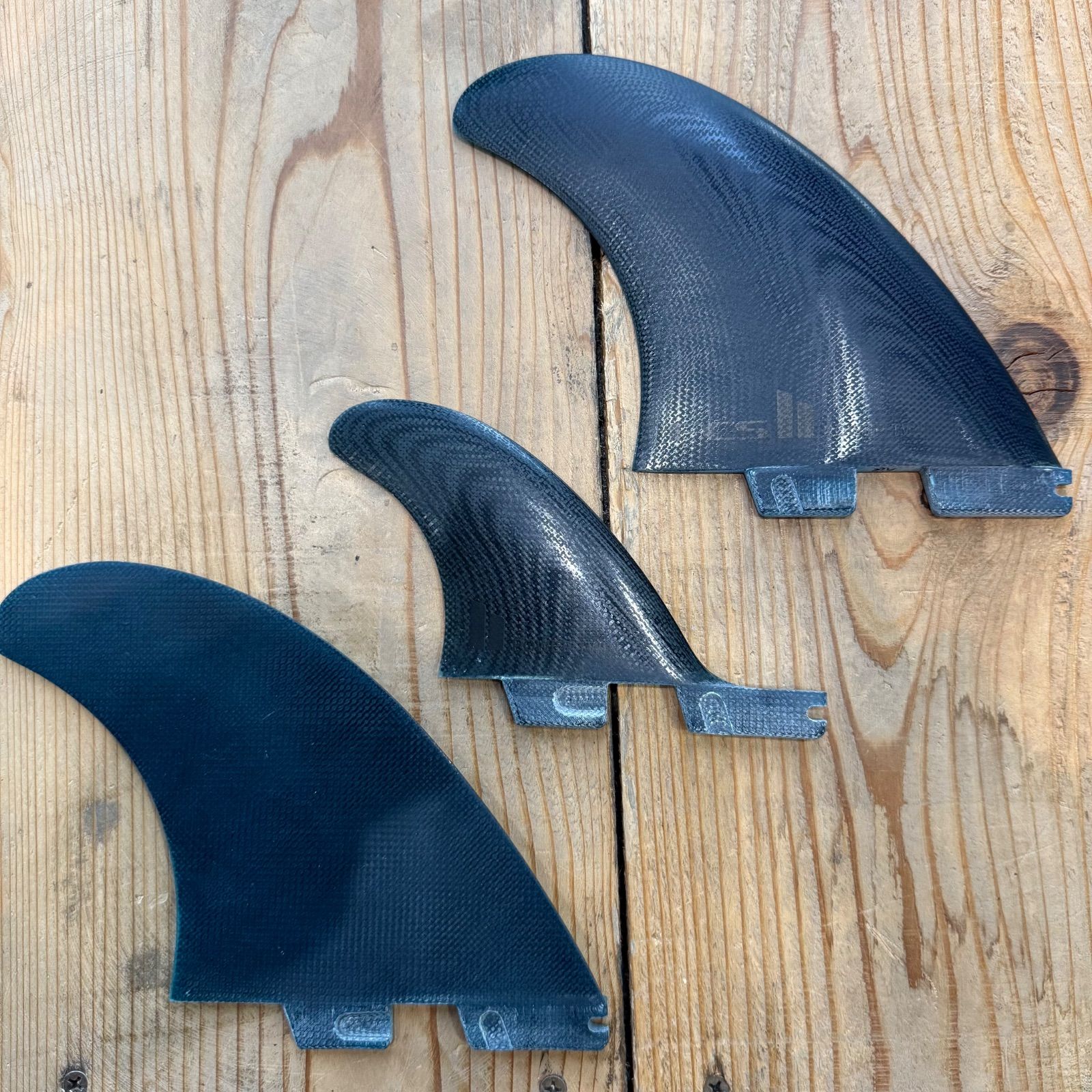 中古品 FCS2 フィン POWER TWIN パワーツイン サーフィン - メルカリ