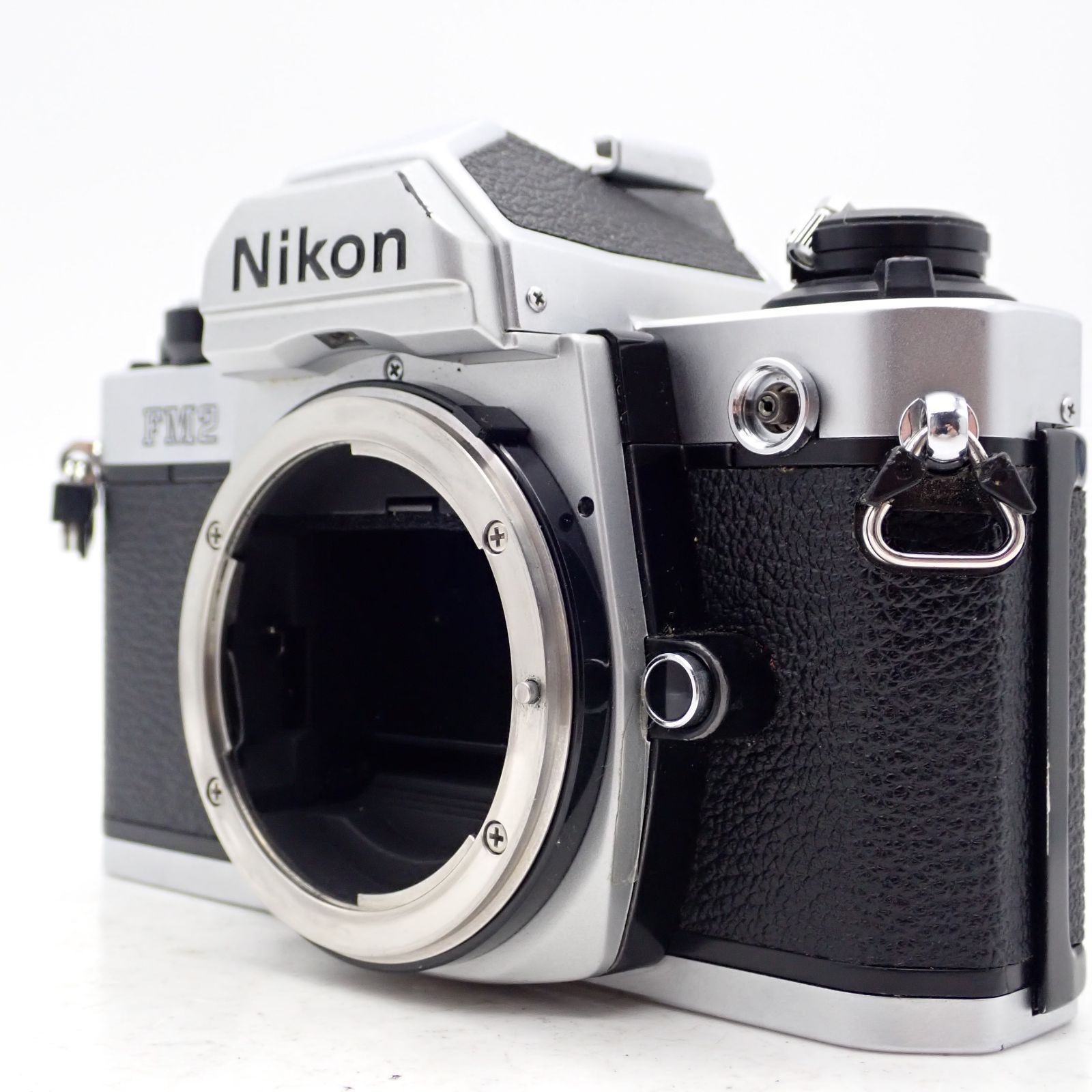 良品 Nikon New FM2 FM2n 一眼レフフィルムカメラ ボディ シルバー