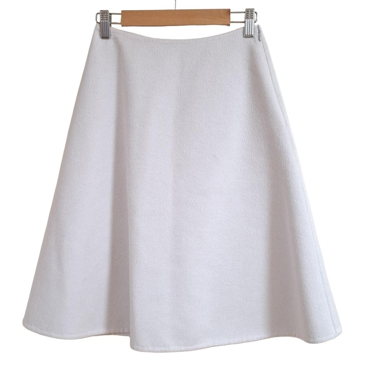 PRADA プラダ スカート サイズ36 S レディース - アイボリー ひざ丈 アンゴラ混