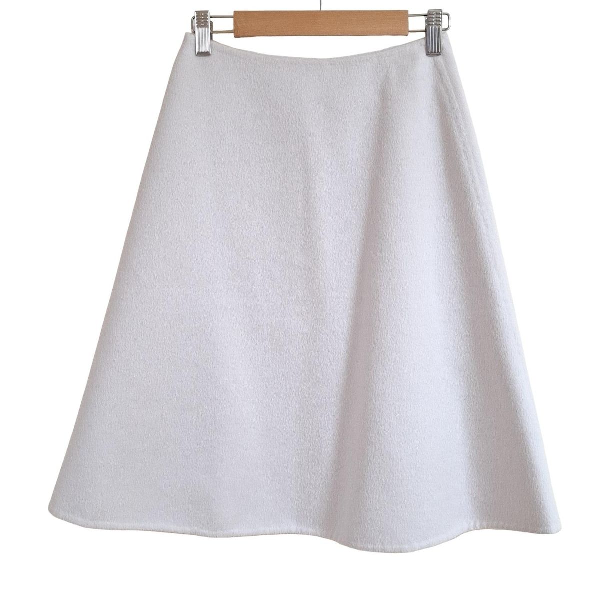 PRADA プラダ スカート サイズ36 S レディース - アイボリー ひざ丈 アンゴラ混