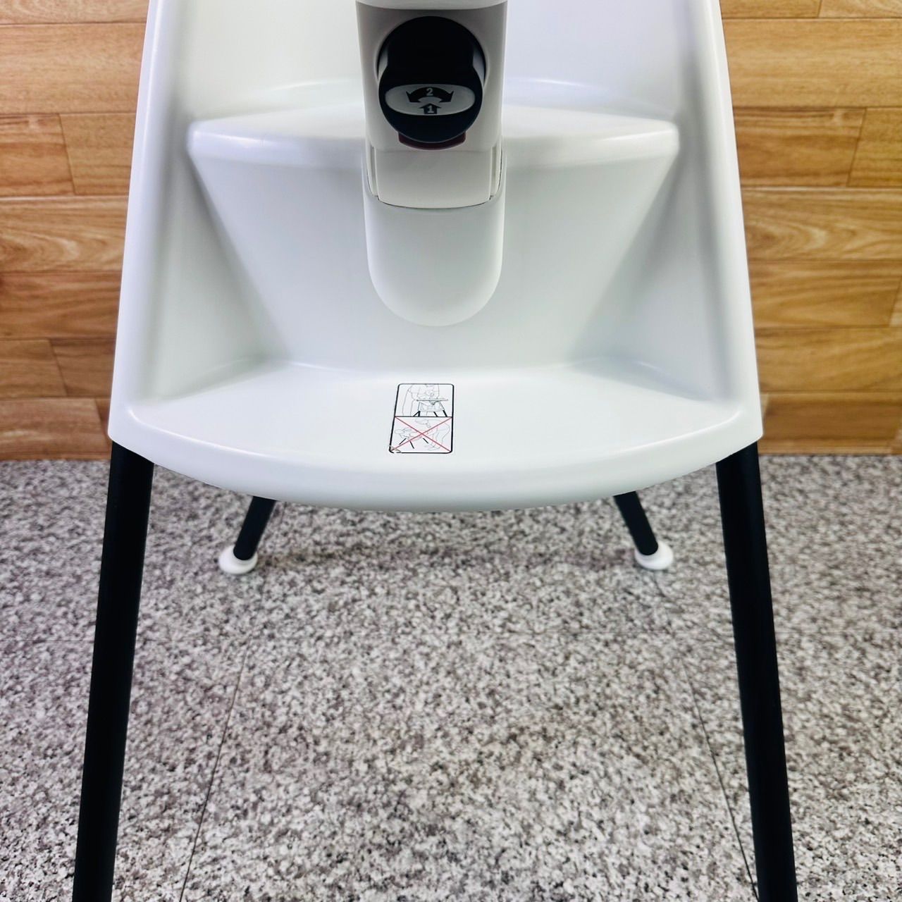 BABY BJORN ベビービョルン ハイチェア ホワイト テーブル付き 子供用椅子