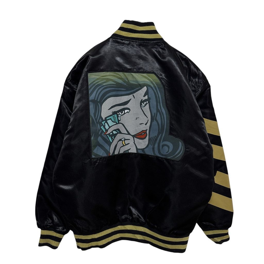 【Headgear Classics】 Summertime Shootout2 Fabolous アルバムジャケットアートワーク サテンスタジャン S-3776