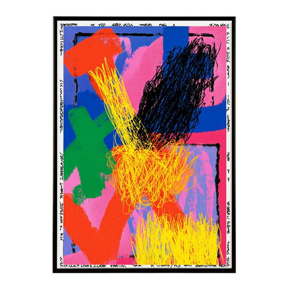 A2サイズ（約42x59cm）】【lm-poster-2215】【フレーム付き】ランダム