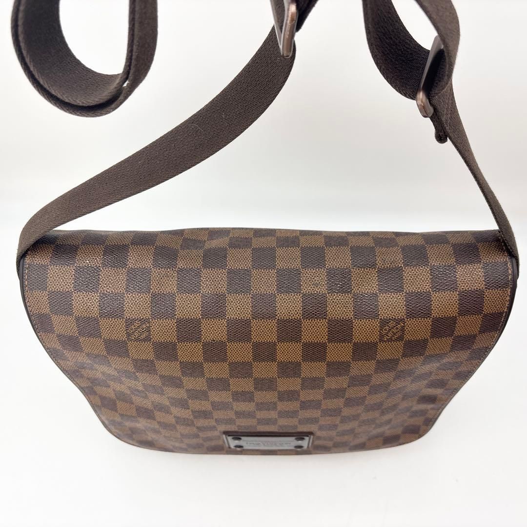 ルイヴィトン ダミエエベヌ ブルックリンMM ショルダーバッグ N51211 LOUIS VUITTON】ルイヴィトン『ダミエ ブルックリンMM』N51211 メンズ