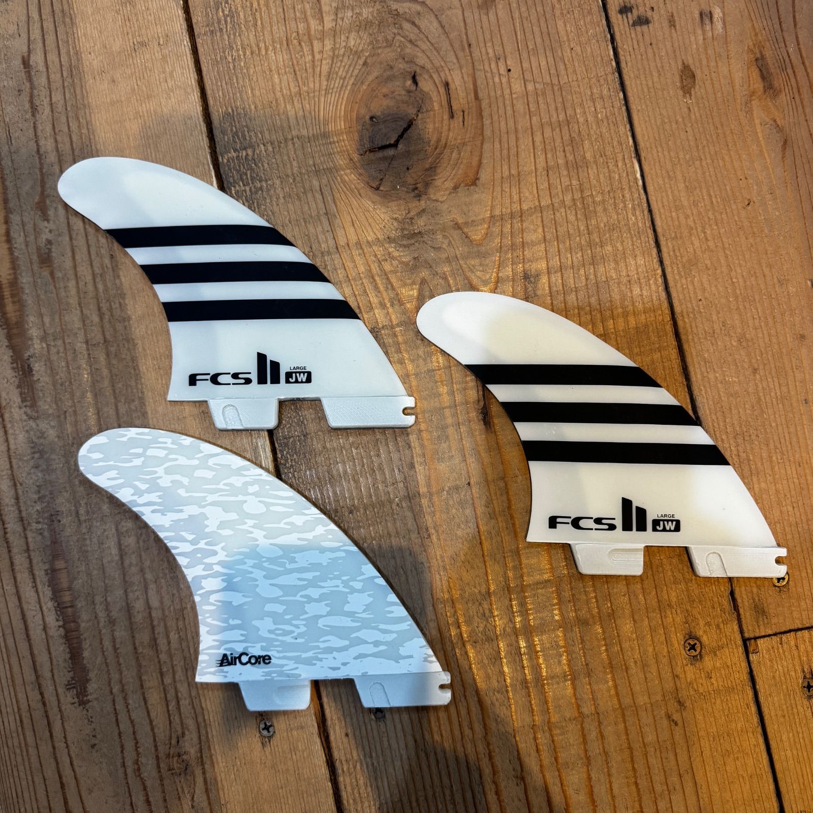 新品 FCS2 フィンJWジュリアンウィルソン Lサイズ AIRCORE エアコア 超