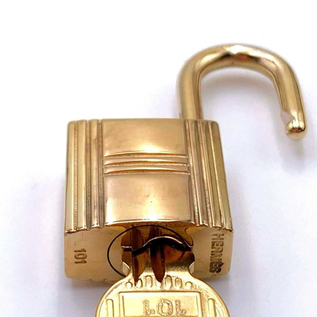 エルメス カデナ 24Kメッキ No.101 101番 鍵付き カデナ キー