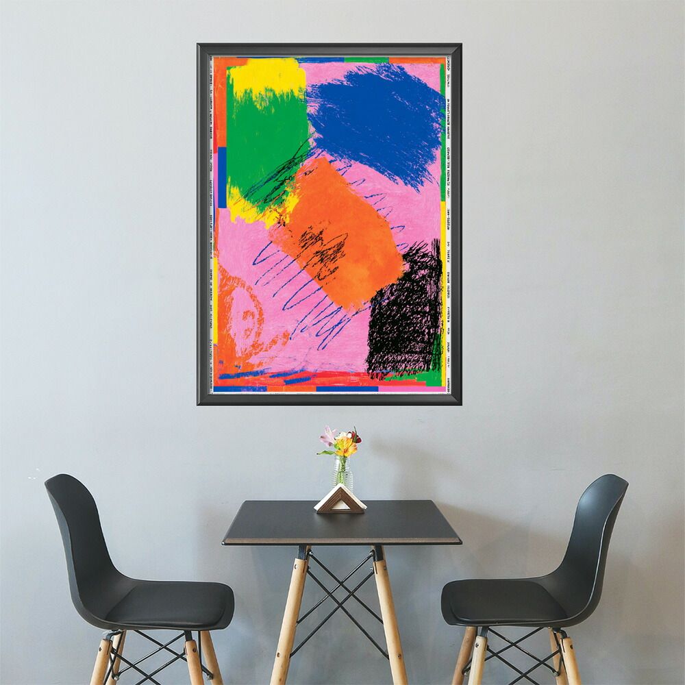 B2サイズ（約51x73cm）】【lm-poster-2233】【フレーム付き】ランダム