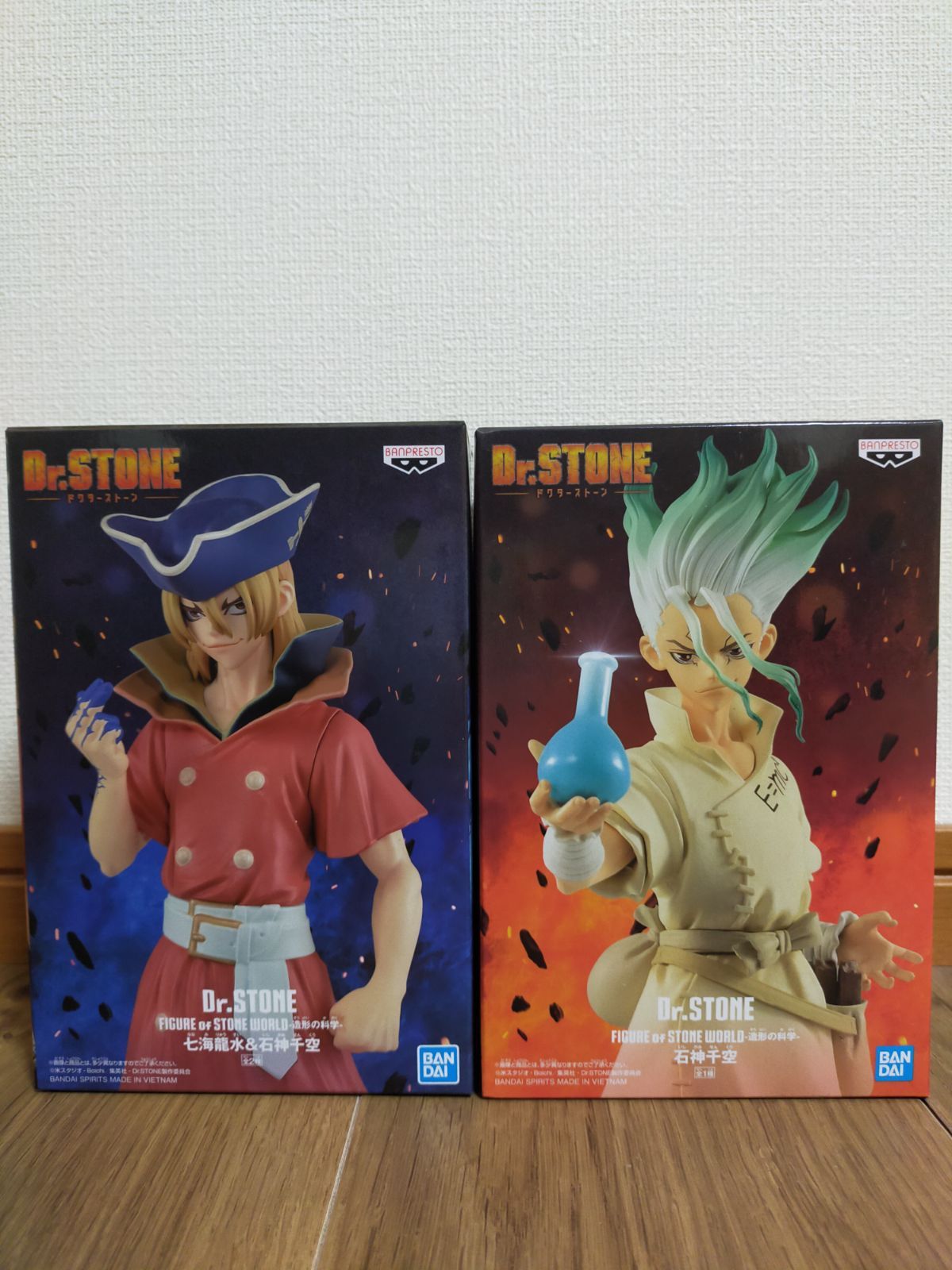 Dr.STONE 造形の科学 七海龍水 石神千空 フィギュア 2種セット - メルカリ
