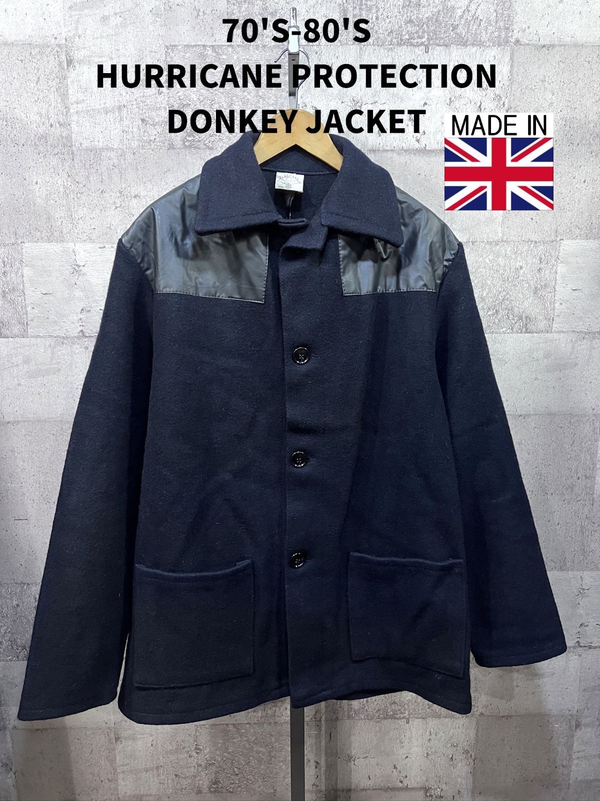英国製 HURRICANE PROTECTION ドンキージャケット L スキンズ パンクス