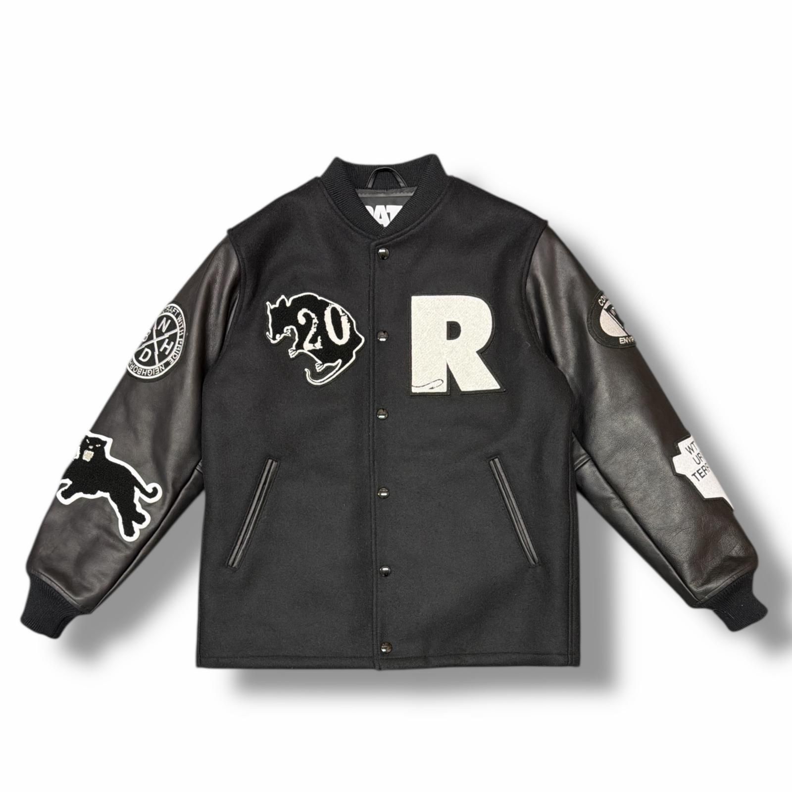 RATS メルトンジャケット RATS × WTAPS × NEIGHBORHOOD 24AW 20th Leather Melton Jacket 20周年