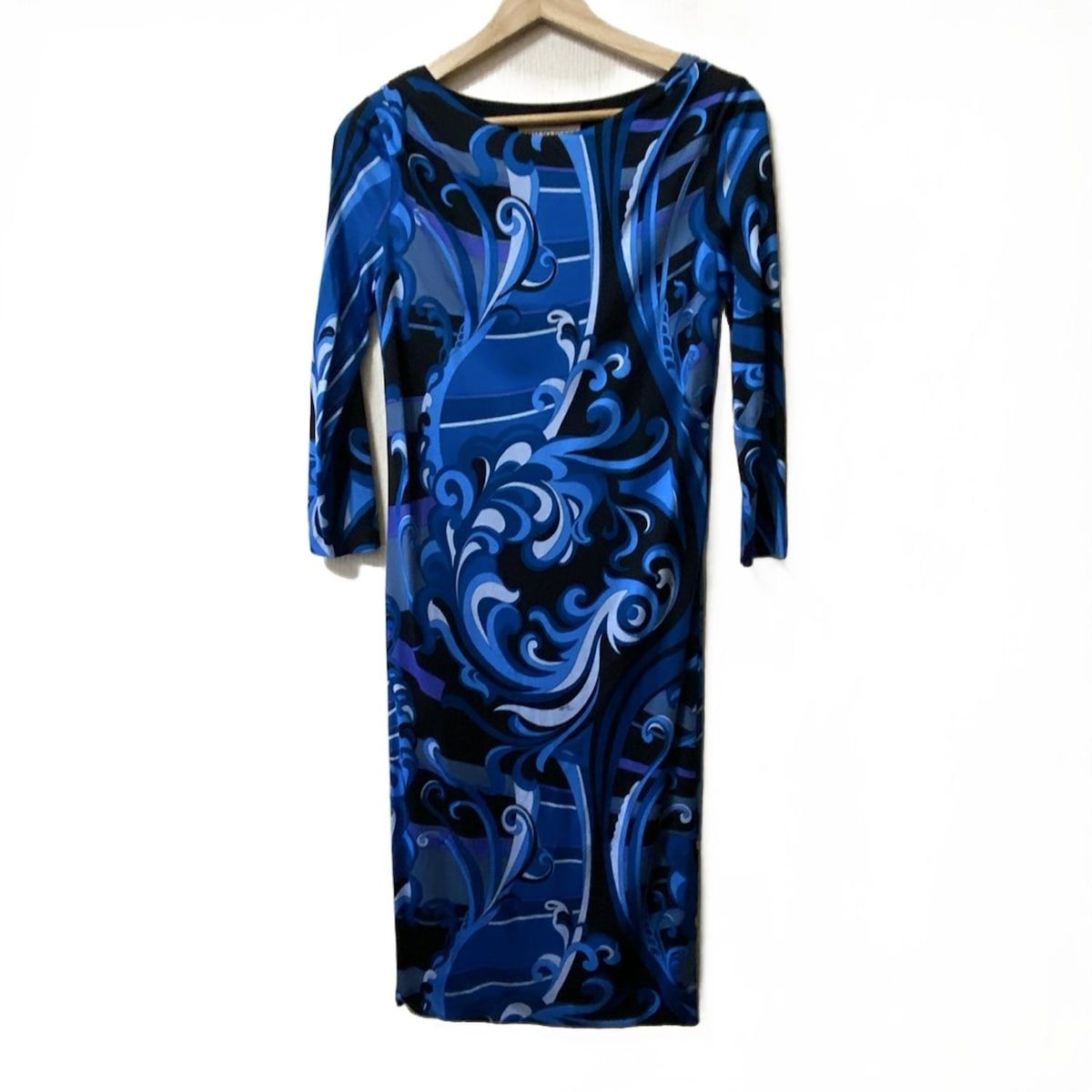 EMILIO PUCCI(エミリオプッチ) ワンピース サイズ38 S レディース - 黒 