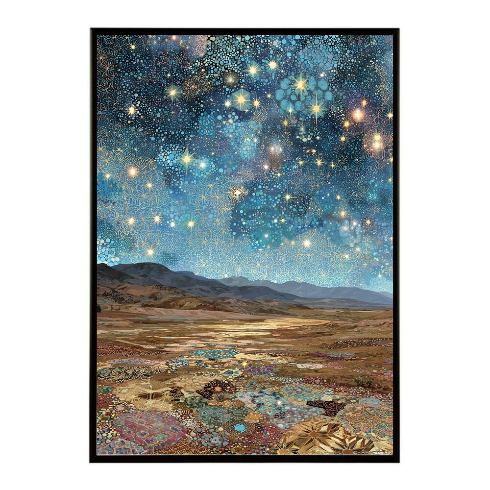 B2サイズ（約51x73cm）】【lm-poster-2321】【フレーム付き】夜景 絵画