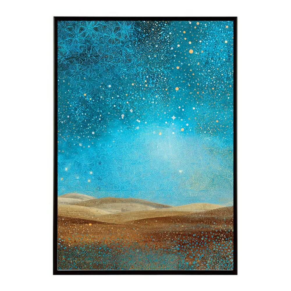 A2サイズ（約42x59cm）】【lm-poster-2349】【フレーム付き】夜景 絵画