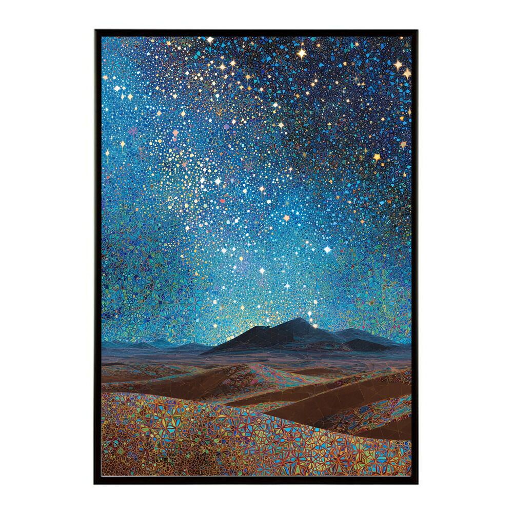 A1サイズ（約59x84cm）】【lm-poster-2351】【フレーム付き】夜景 絵画