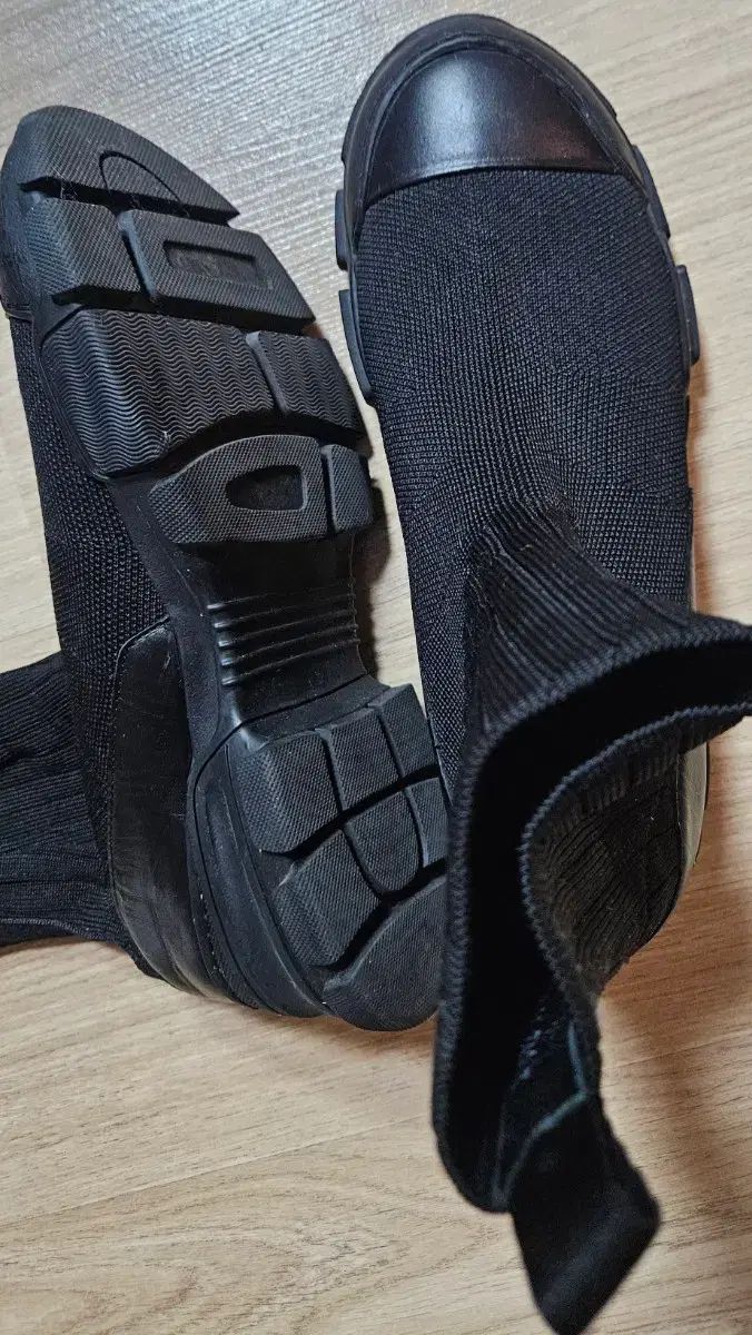 KUHO ブラック ソックス スニーカー ブーツ