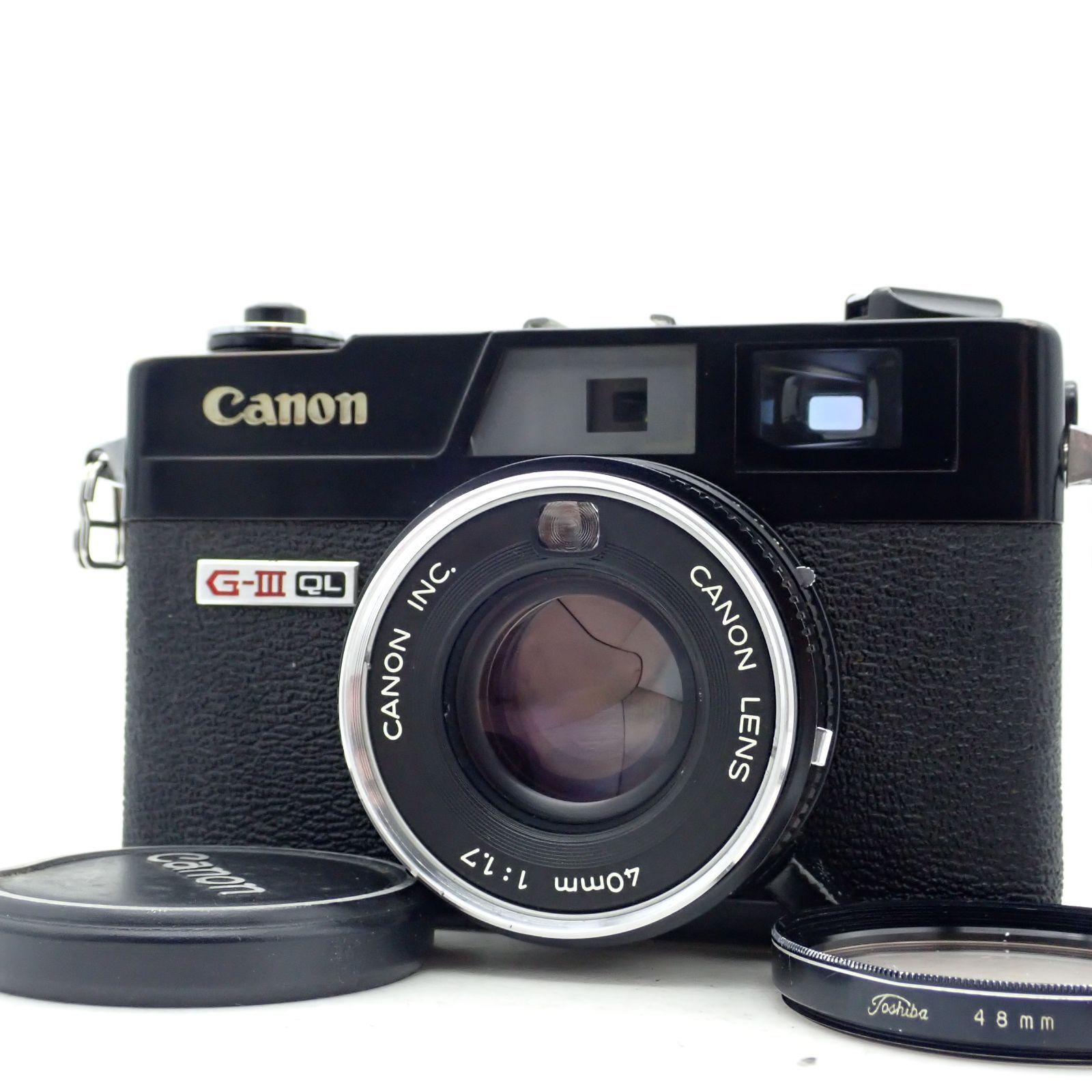 光学 Canon Canonet QL 17 G III 3 ブラックペイント 40 mm f 1 7 レンジファインダー コンパクトフィルムカメラ A 07418