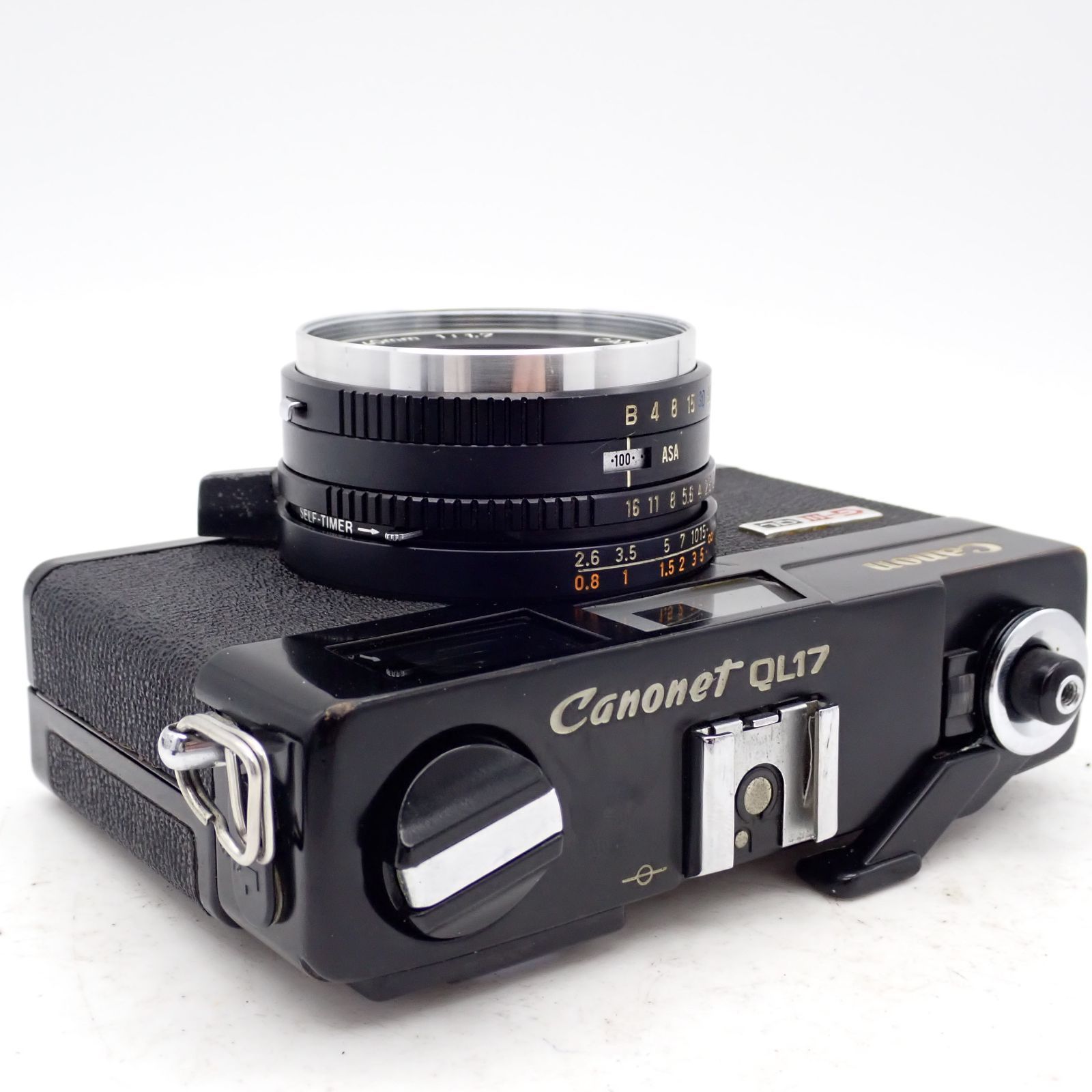  光学 Canon Canonet QL 17 G III 3 ブラックペイント 40 mm f 1 7 レンジファインダー コンパクトフィルムカメラ A 07418 レンジファインダーカメラ フィルムカメラ