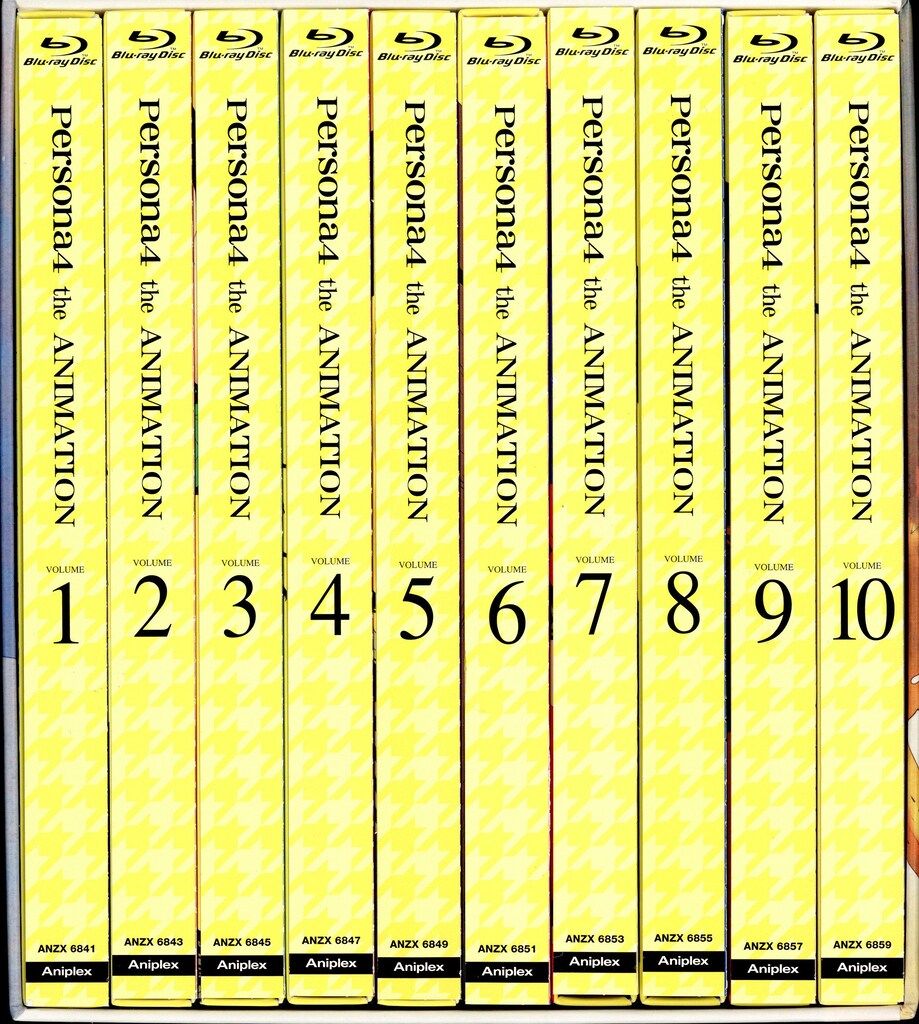 アニメBlu-ray 【全巻収納BOX+特典CD】ペルソナ4 the ANIMATION限定 高