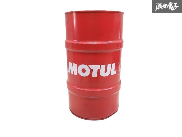 ヴィンテージ モチュール　ペール缶　ドラム缶　車　オイル缶 DIYに！即発送】MOTUL モチュール ペール缶 ドラム缶 空缶 60L 赤