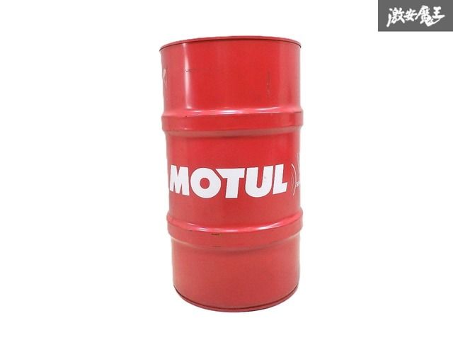 DIYに！即発送】MOTUL モチュール ペール缶 ドラム缶 空缶 60L 赤